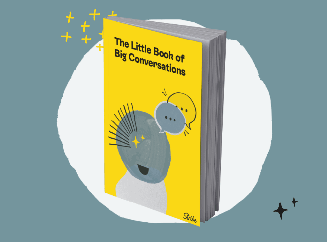 A book with a yellow cover representing an ebook download