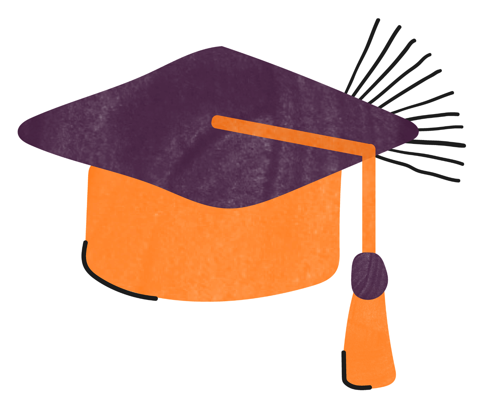 stribe education icon student graduation hat