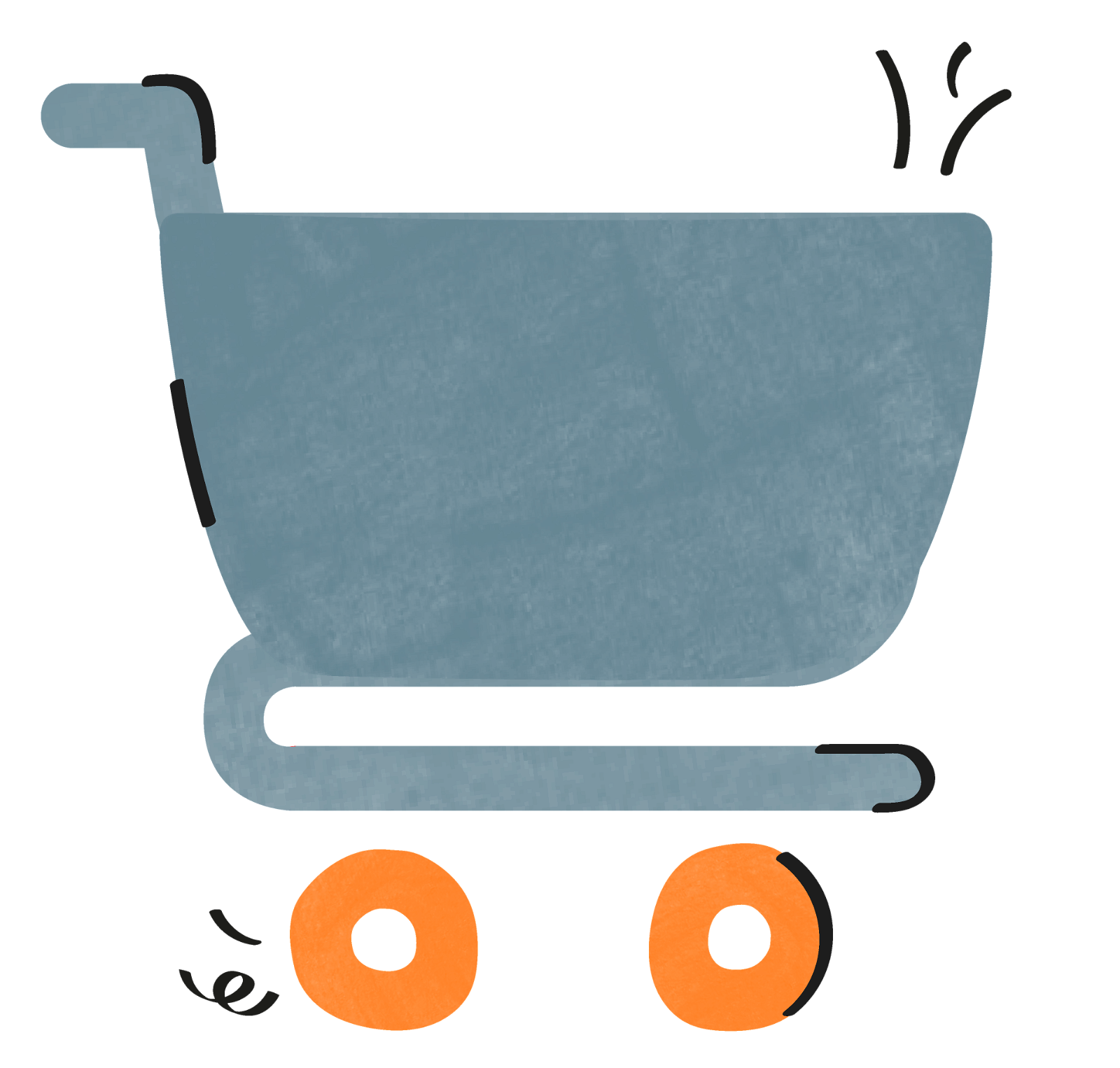 stribe retail and ecommerce icon shopping trolley