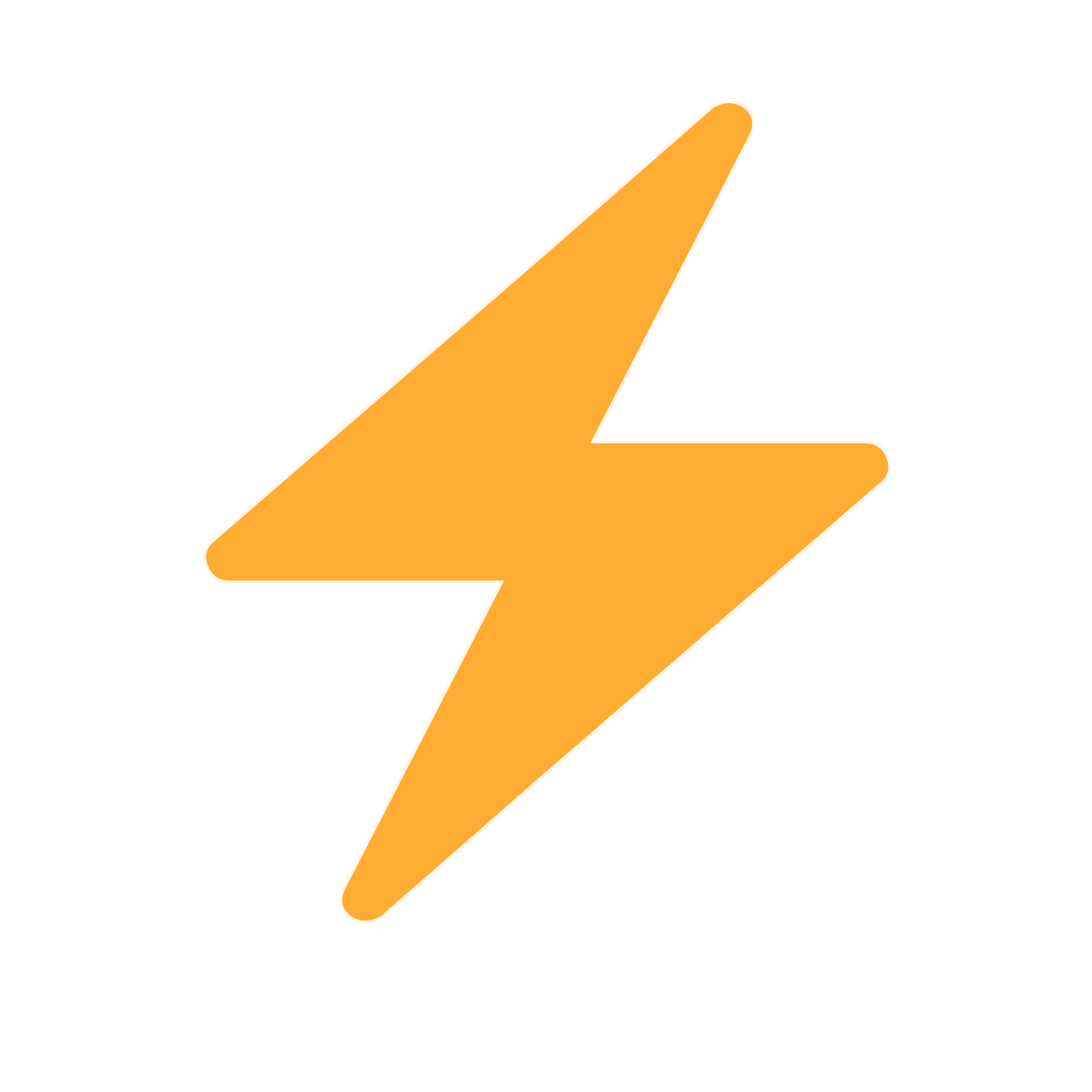 lightning bolt emoji